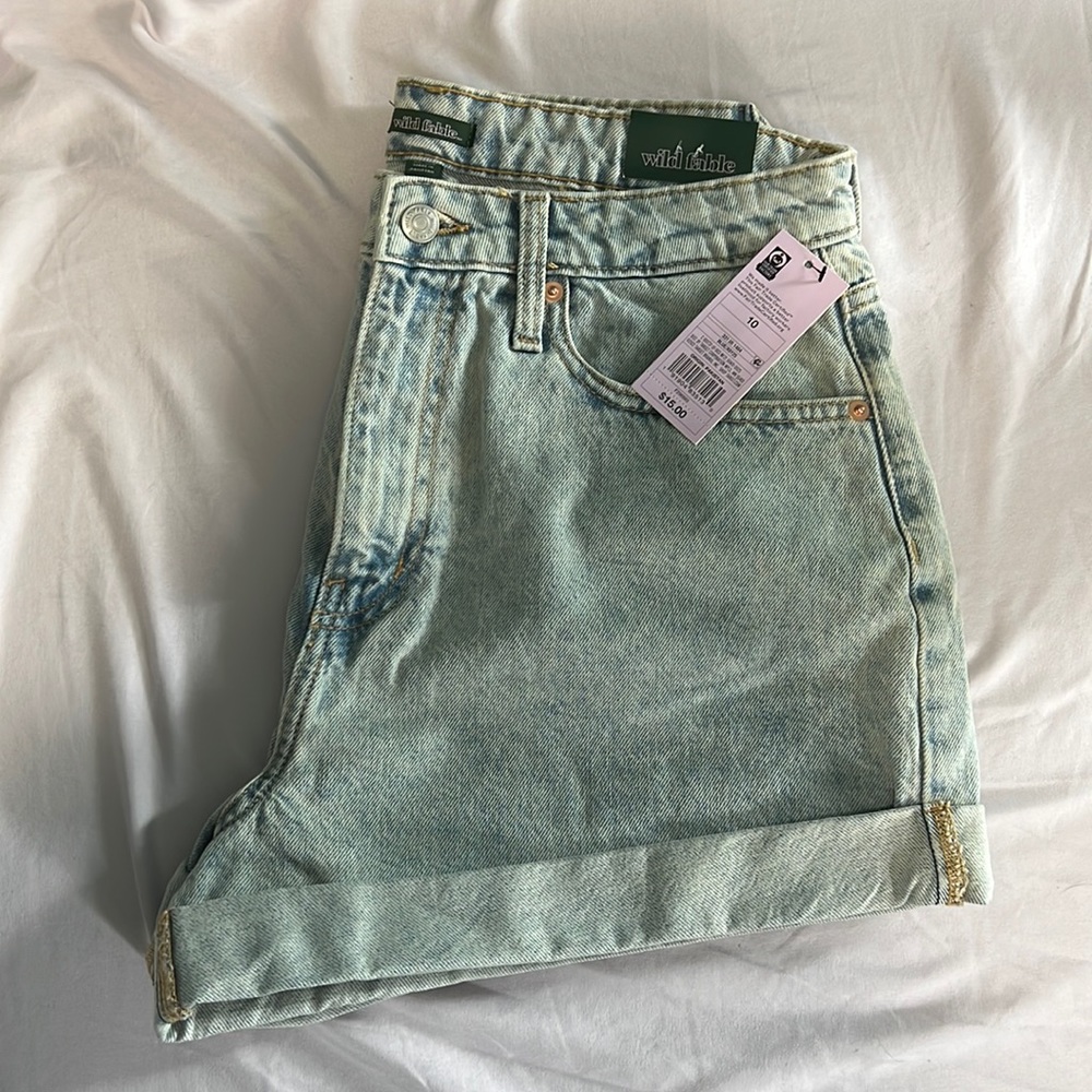 Wild Fable Highest Rise Mom Shorts NEW